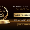 Tail End Fencing & Maintenance, Quality Business Awards 2026 Best Fencing Contractor in Boulder, Colorado