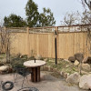 Cedar privacy fence with lattice top installed in Boulder, CO by Tail End Fencing
